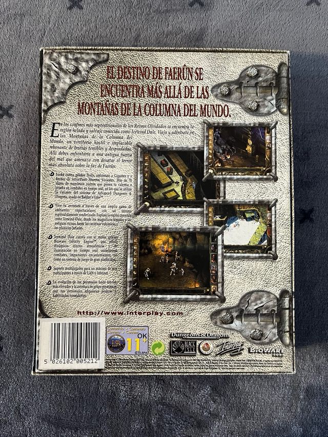 Juego PC Icewind Dale (Español)