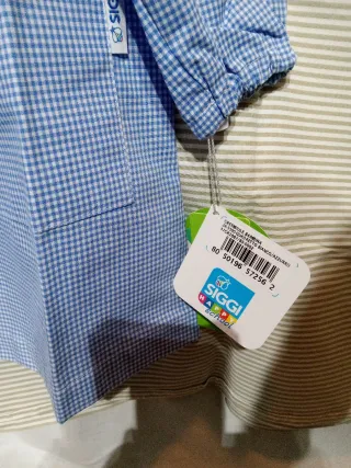 Grembiule Siggi bambina 3 anni