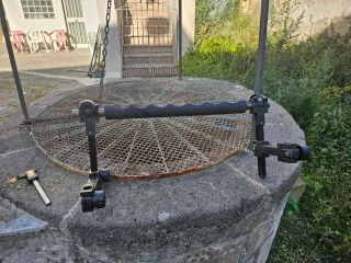 Barra centrale poggia canna da pesca