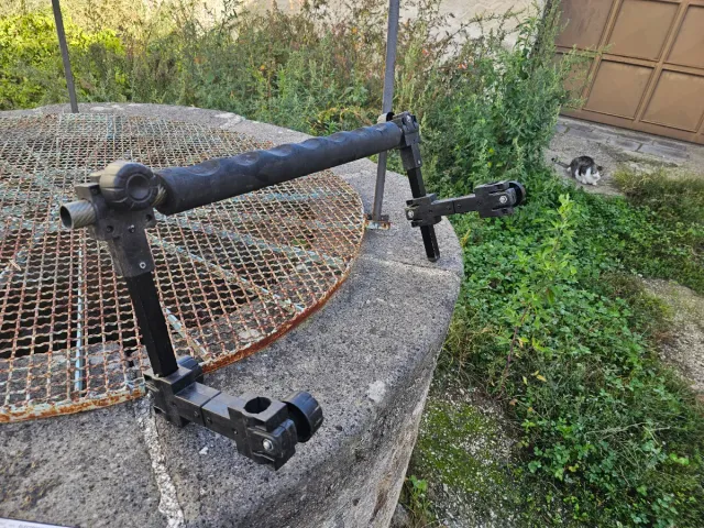 Barra centrale poggia canna da pesca