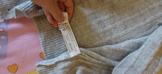 Chaqueta Punto Stradivarius Mujer Gris XS