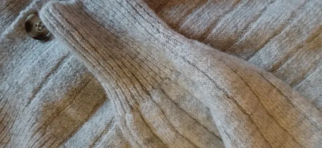 Chaqueta Punto Stradivarius Mujer Gris XS