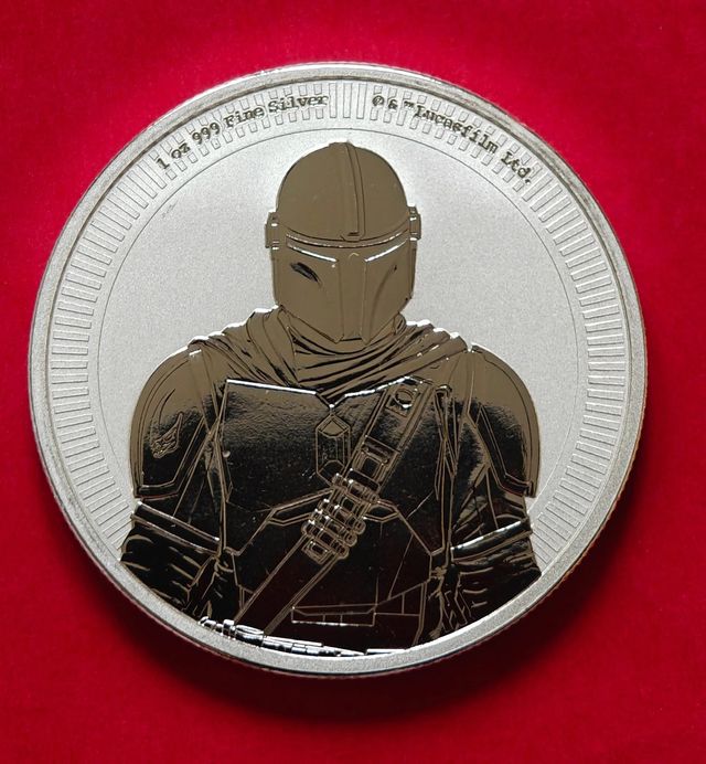 Moneda Niue 2021 The Mandalorian 1 oz plata 0.999