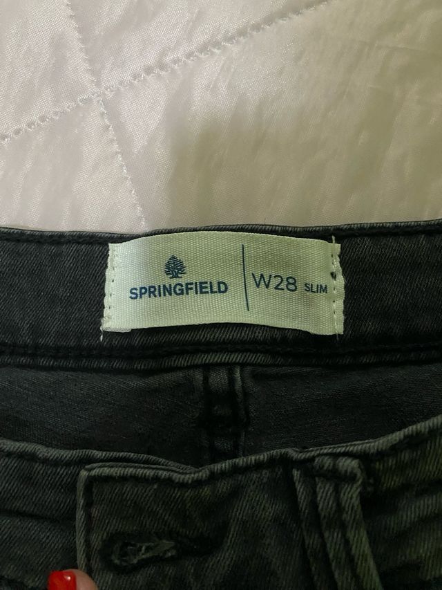 Vaqueros Springfield Hombre Negros