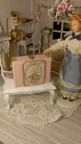 Valigia Shabby Chic Dollhouse 1:12