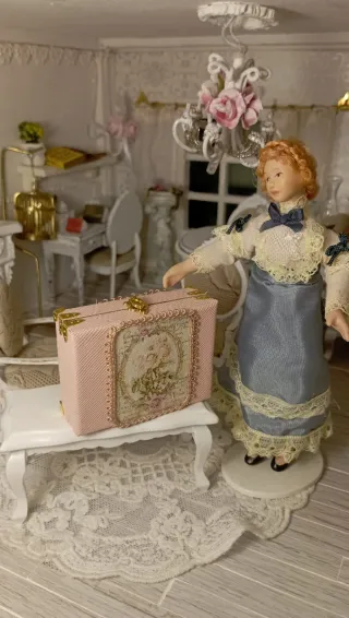 Valigia Shabby Chic Dollhouse 1:12