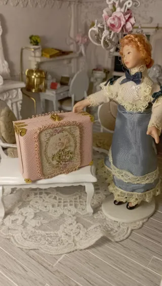 Valigia Shabby Chic Dollhouse 1:12