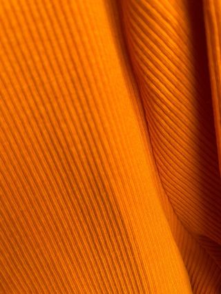 Top Zara Naranja Manga Larga