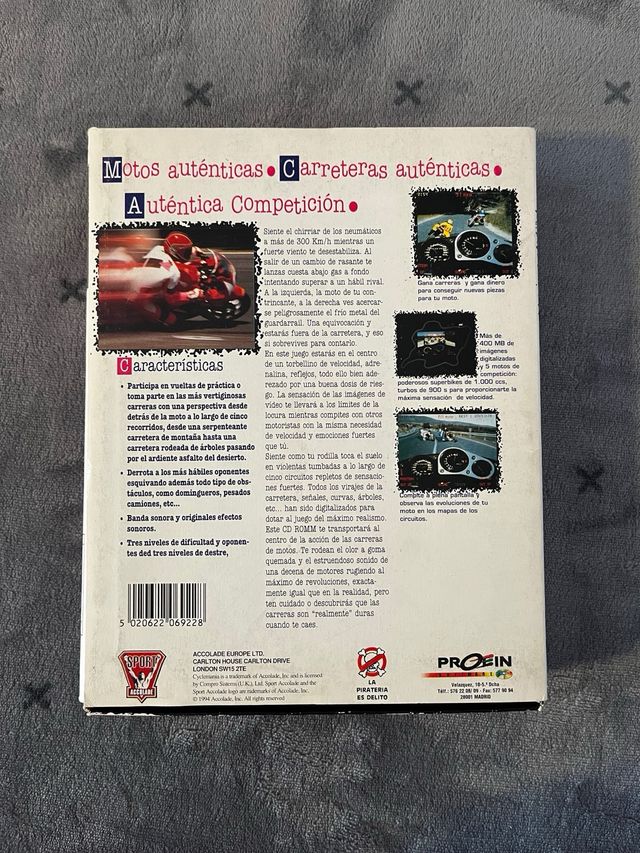 Juego PC Cyclemania (Proein)