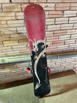 Tabla Snowboard con Fijaciones y Botas