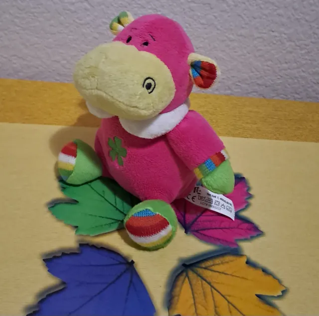 Peluche Hipopótamo Rosa Nuevo