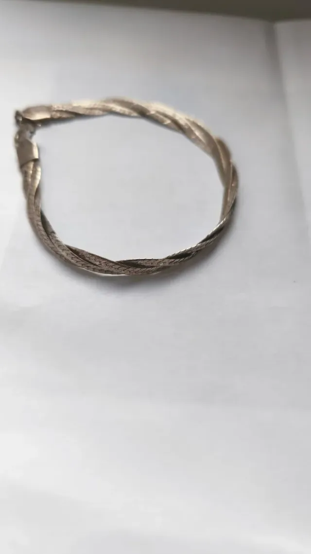 Bracciale Argento 925 Intrecciato