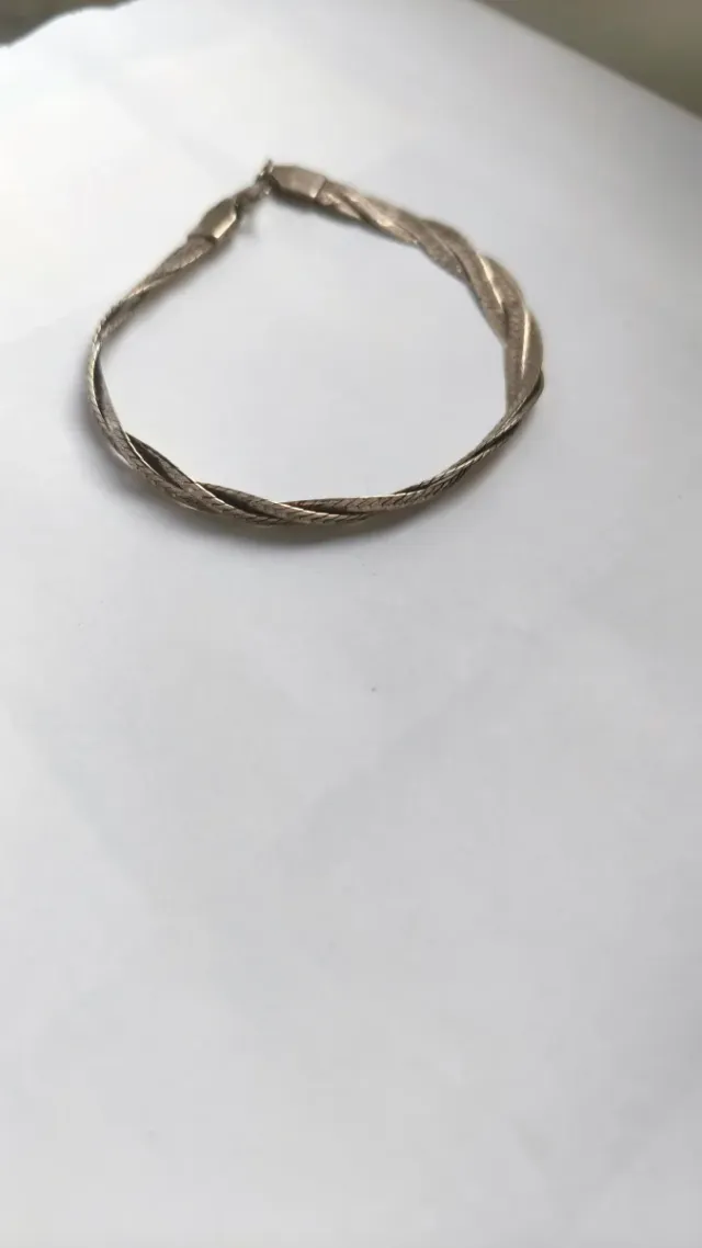 Bracciale Argento 925 Intrecciato