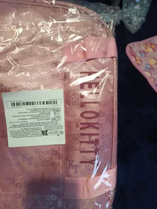 Bolso Hello Kitty Rosa Niña Sin Uso