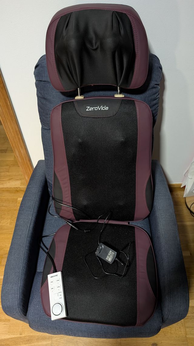 Respaldo/asiento masajeador ZeroVida