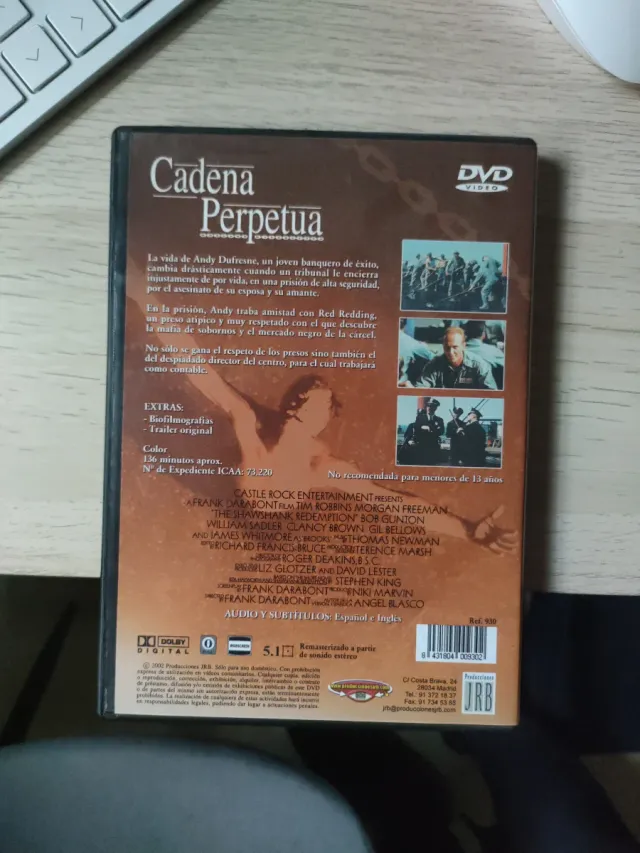 Cadena Perpetua DVD