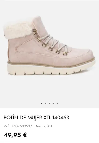 Botín Xti Rosa Talla 38