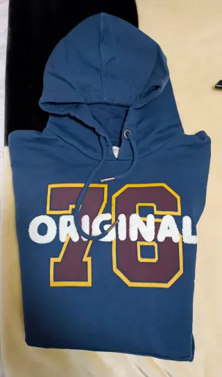 Sudadera Álvaro Moreno Azul 76 Original