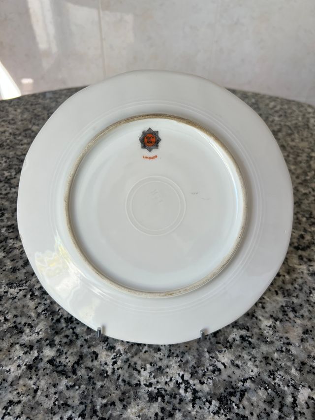 Piatto in porcellana Limoges - Come nuovo