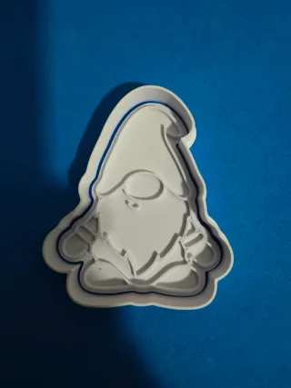 Formina per biscotti a forma di gnomo