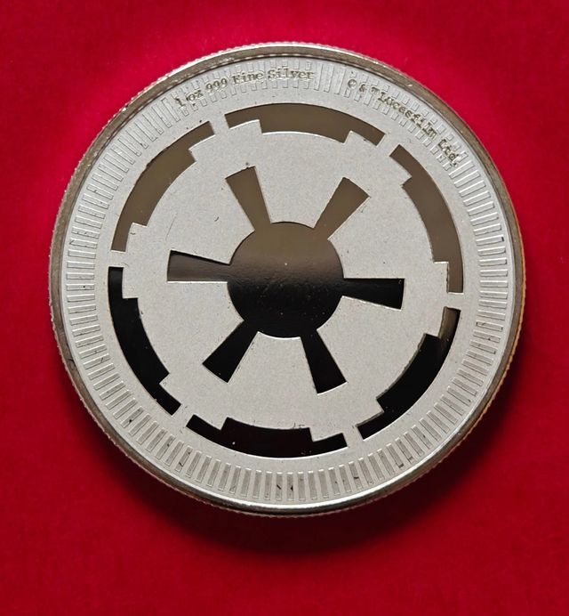 Moneda Niue 2021 Star Wars Imperio Galáctico. 1oz