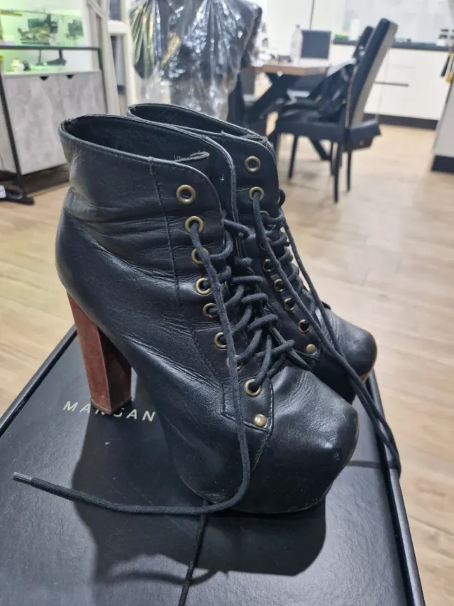 Stivaletti Lita neri e marroni