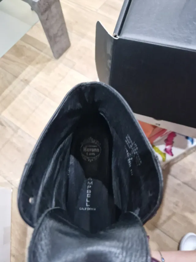 Stivaletti Lita neri e marroni