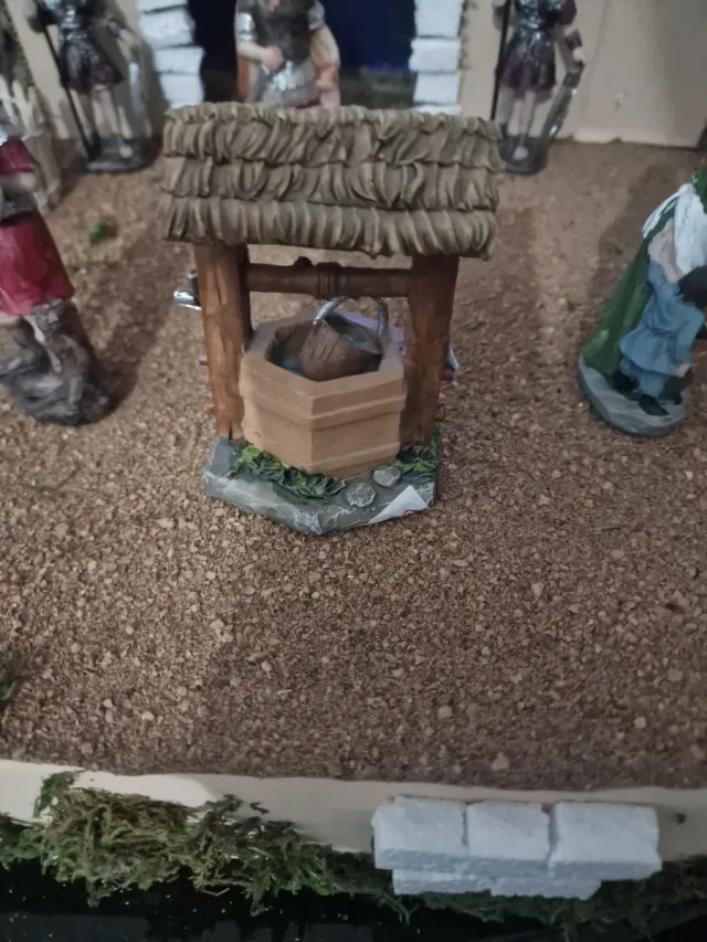 Figura Belén Navideño Pozo