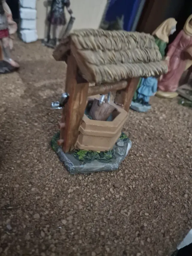 Figura Belén Navideño Pozo