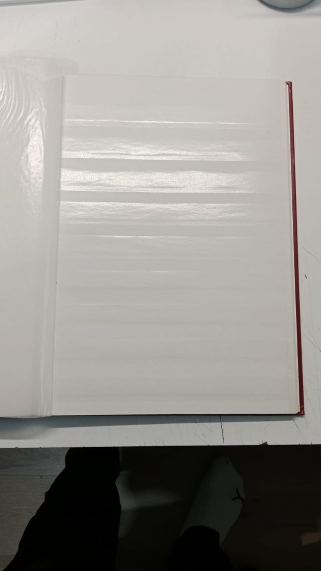 Clasificador de Sellos de 16 páginas.Color Burdeos