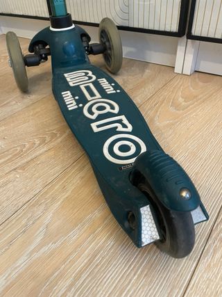 Patinete Micro Mini Deluxe Eco Verde Botella