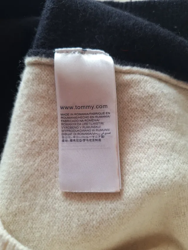 Jersey Tommy Hilfiger Lana y Cashmere