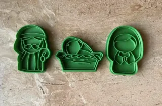 Formine per biscotti presepe