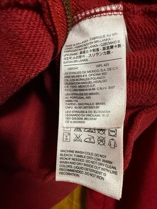 Sudadera Levi's Roja