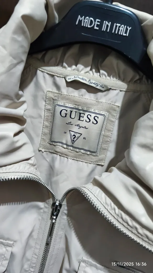 Giacchino Guess Beige Leggero
