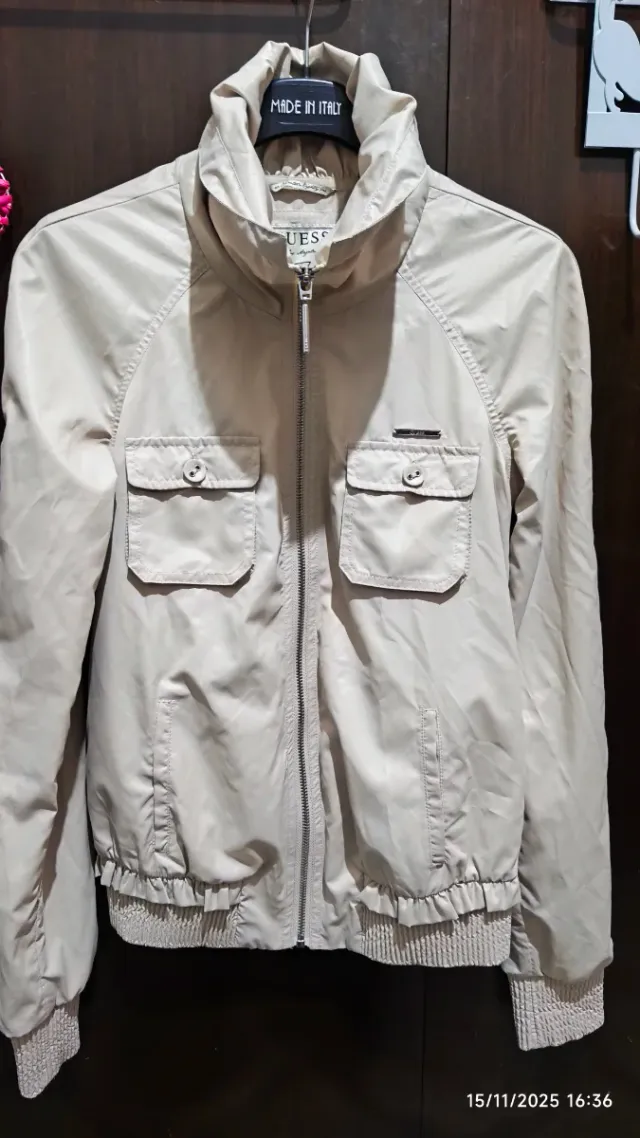 Giacchino Guess Beige Leggero