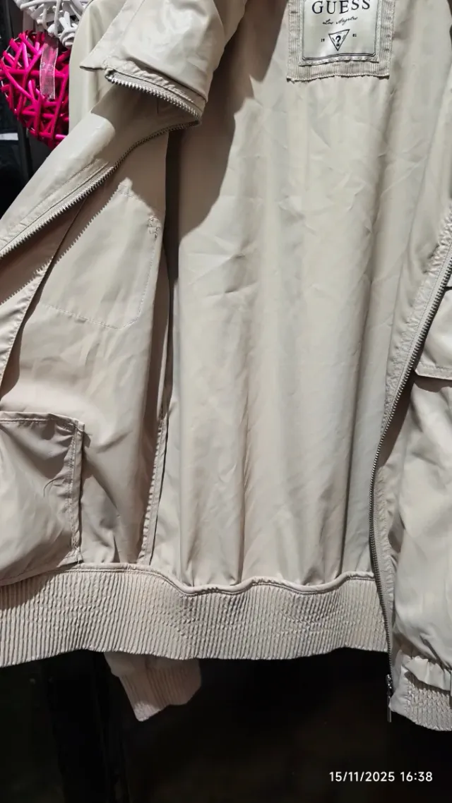 Giacchino Guess Beige Leggero