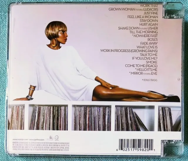 Mary J. Blige Growing Pains cd