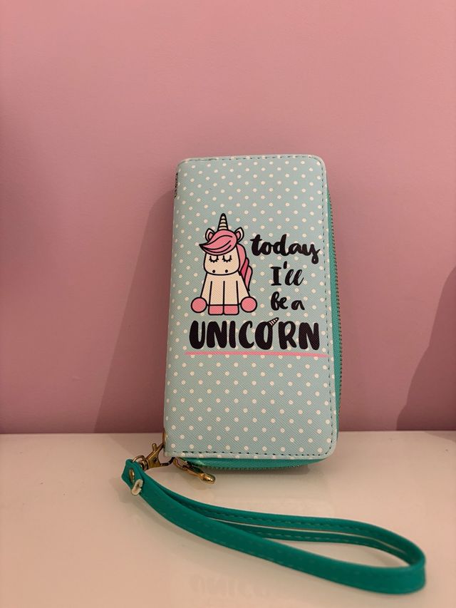 Portafoglio Ale-Hop con unicorno