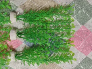 Set 6 Piantine Artificiali Acquario 20cm