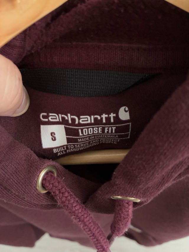 Sudadera Carhartt Burdeos Talla S