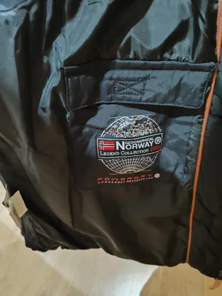Chaleco Geographical Norway Negro Hombre