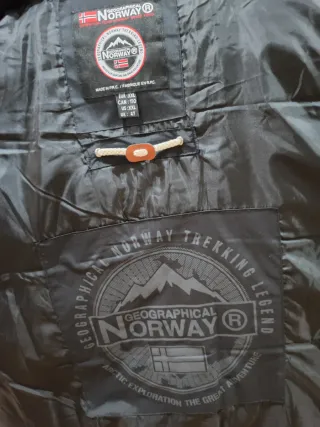 Chaleco Geographical Norway Negro Hombre