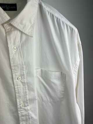 Camicia Ralph Lauren Bianca Taglia 3XL