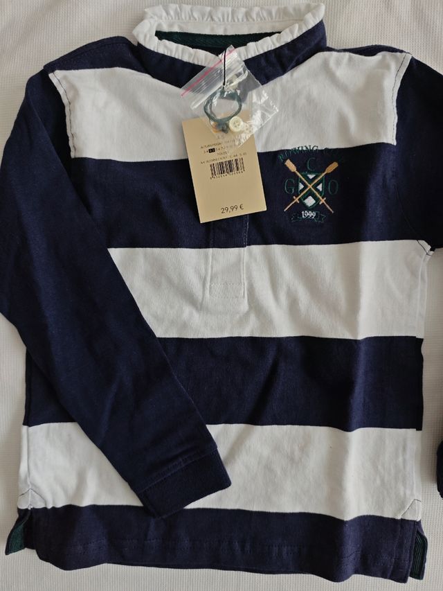 Polo niña Gocco rayas
