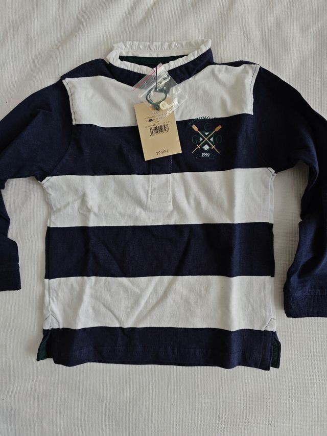 Polo niña Gocco rayas