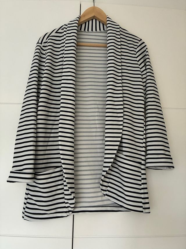 Blazer de verano a rayas