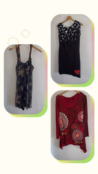 Vestidos mujer talla única