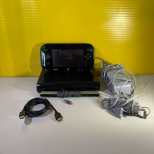 Nintendo Wii U Console Nera Completa