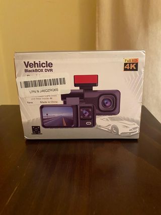 Cámara Coche 4K DVR Blackbox Dual Lens